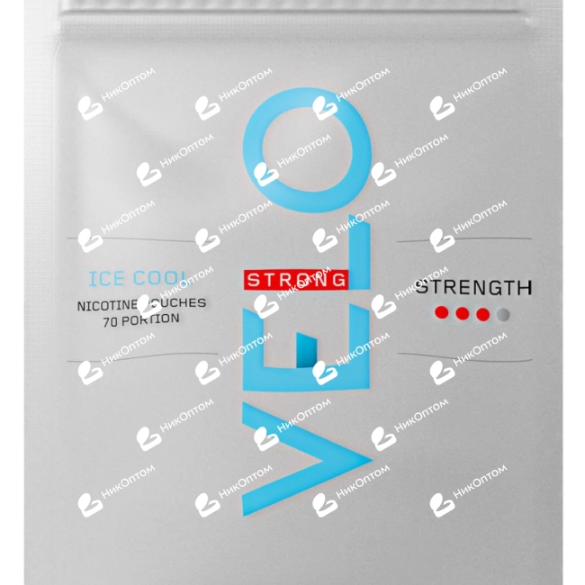 VELO - ICE COOL - 70 portions (10mg) — купить снюс оптом в НикОптом