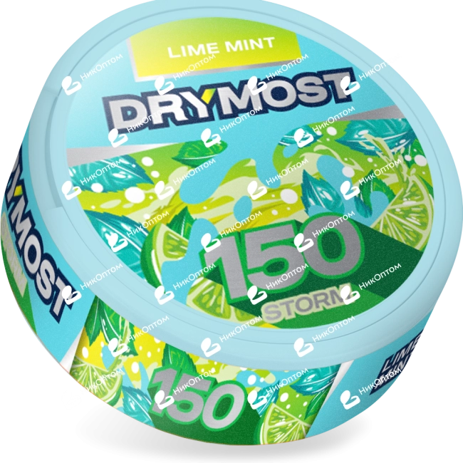DRYMOST - Lime Mint (150mg) — купить снюс оптом в НикОптом