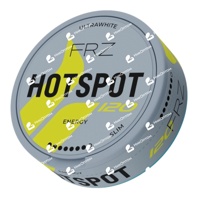 HOTSPOT - FRZ - ENERGY - Энергетик (120mg) — купить снюс оптом в НикОптом