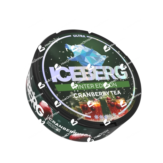 ICEBERG - WE - CRANBERRY TEA (150mg) — купить снюс оптом в НикОптом