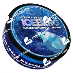 ICEBERG - Кофеиновые Паучи - 19% - BLACK - Фруктовая Жвачка