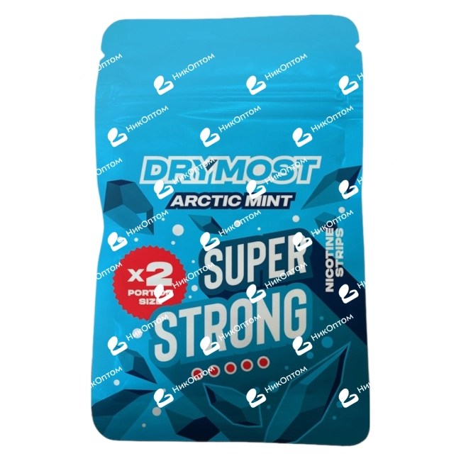 DRYMOST - SUPER STRONG - ACRTIC MINT - Арктическая Мята — купить снюс оптом в НикОптом