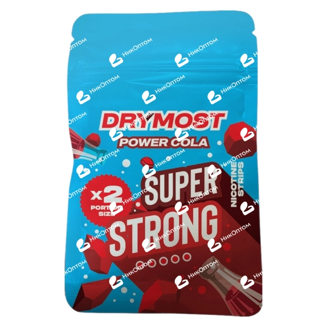 DRYMOST - SUPER STRONG - POWER COLA - Кола — купить снюс оптом в НикОптом