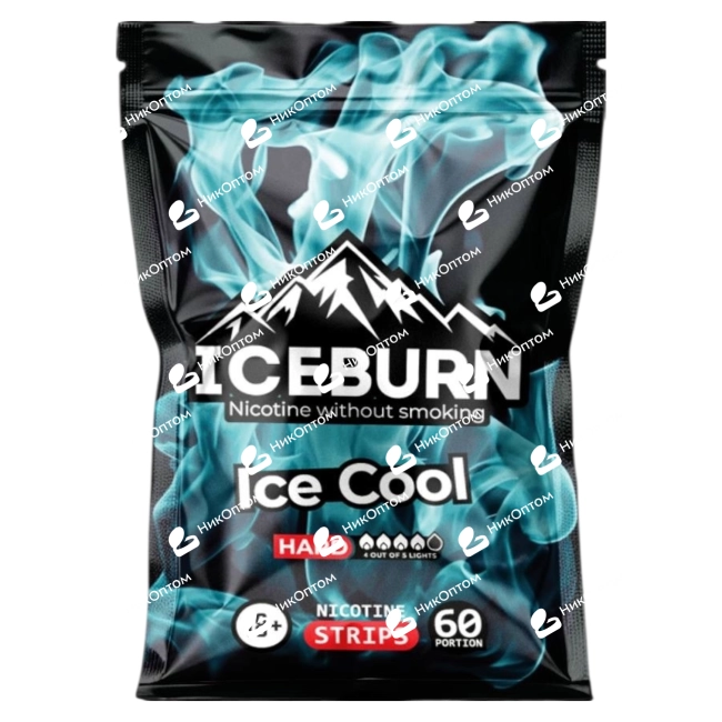 ICEBURN - HARD - ICE COOL (130mg) — купить снюс оптом в НикОптом