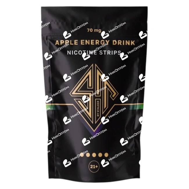 ST by STALKER - APPLE ENERGY DRINK (70mg) — купить снюс оптом в НикОптом