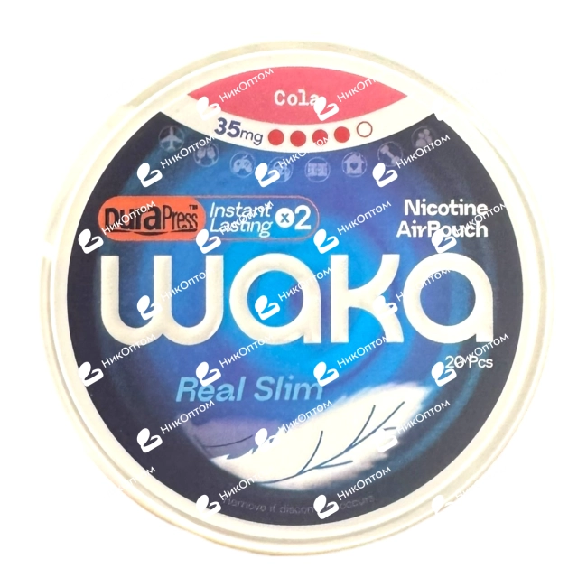 WAKA - AirPouch - COLA (35mg) — купить снюс оптом в НикОптом