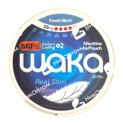 WAKA - AirPouch - LEMON MINT (35mg)