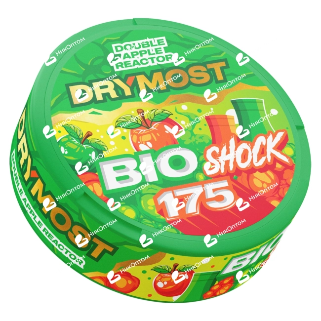 DRYMOST - BIOSHOCK - DOUBLE APPLE REACTOR - Двойное Яблоко (175mg) — купить снюс оптом в НикОптом