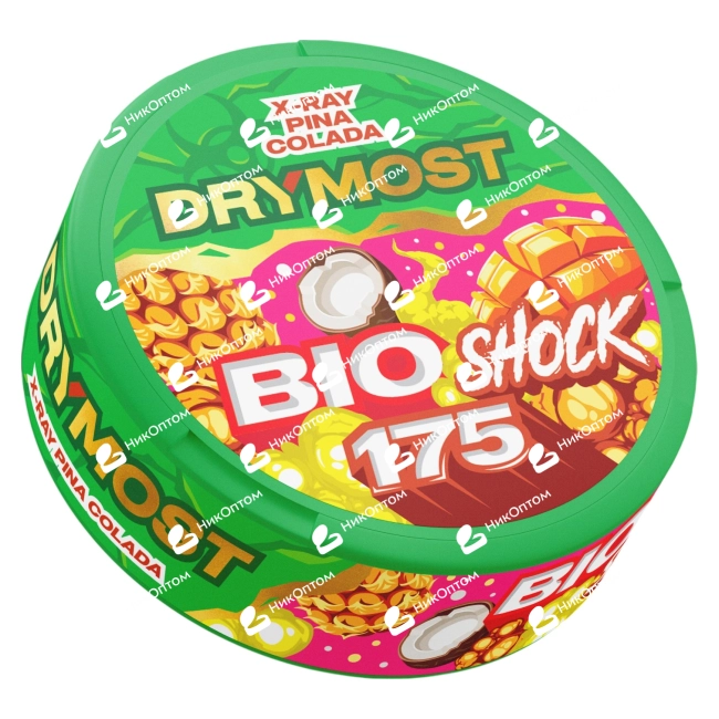 DRYMOST - BIOSHOCK - X-RAY PINA COLADA (175mg) — купить снюс оптом в НикОптом
