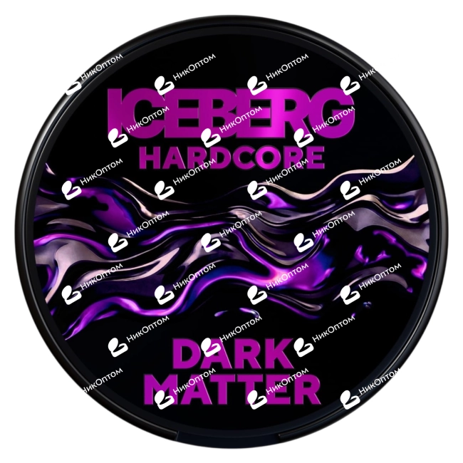 ICEBERG - HARDCORE - DARK MATTER (150mg) — купить снюс оптом в НикОптом