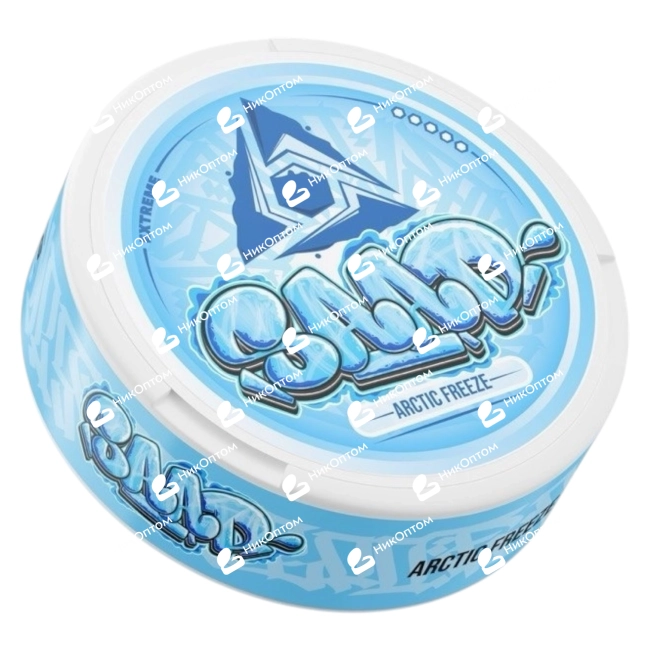 SAAD - GRAFFITI - ACRTIC FREEZE (75mg) — купить снюс оптом в НикОптом