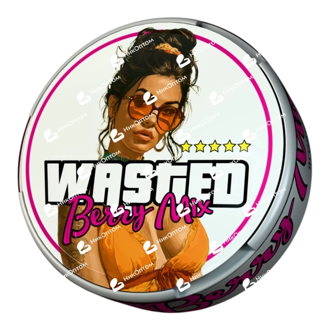 WASTED - BERRY MIX - Ягодный Микс (200mg) — купить снюс оптом в НикОптом