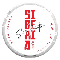 Бестабачный - SIBERIA - SLIM - 33mg - 20gr - ALL WHITE (original)