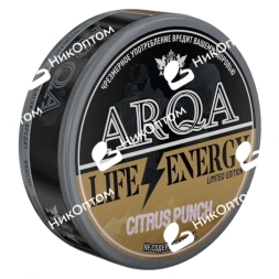 ARQA -  Lite⚡Energy - Citrus Punch - Цитрусовый Удар (120mg)