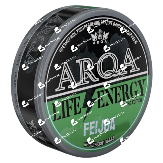 ARQA -  Lite⚡Energy - Feijoa - Фейхоа (120mg) — купить снюс оптом в НикОптом