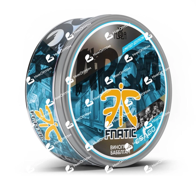 ARQA - CS GO - Fnatic - Виноградный бабл гам (120mg) — купить снюс оптом в НикОптом
