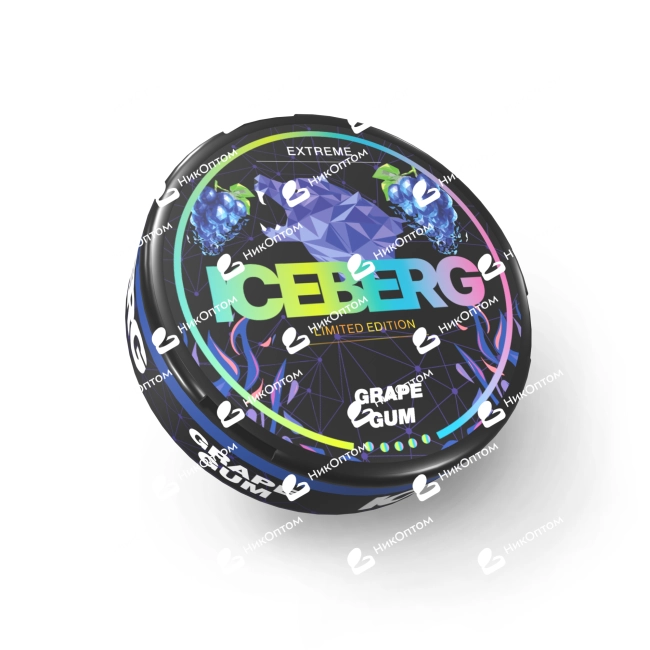 ICEBERG - Grape Gum (130mg) — купить снюс оптом в НикОптом