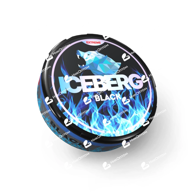ICEBERG - Black (150mg) — купить снюс оптом в НикОптом