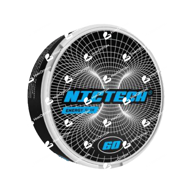 NICTECH - Energy (60mg) — купить снюс оптом в НикОптом
