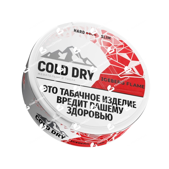 ICEBERG - ЧЗ (акциз) - 13gr - HARD SLIM - COLD DRY — купить снюс оптом в НикОптом
