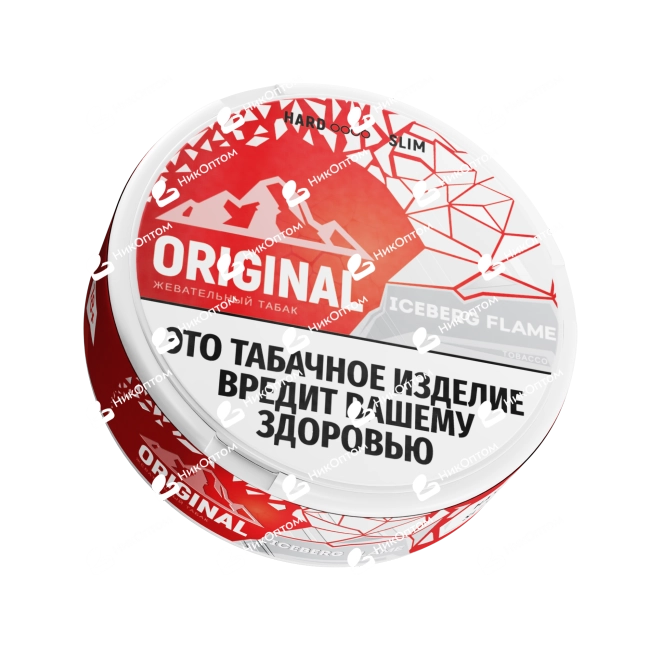 ICEBERG - ЧЗ (акциз) - 13gr - HARD SLIM - ORIGINAL — купить снюс оптом в НикОптом